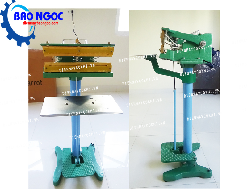Máy ép đạp chân M12 -300mm - Máy hàn miệng túi