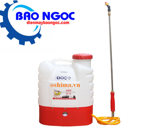 Máy phun thuốc chạy điện Oshima OS16D - Máy phun thuốc trừ sâu