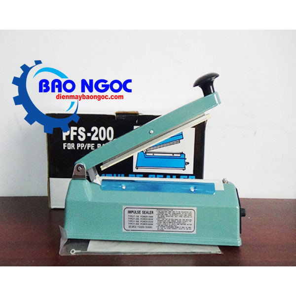 Máy hàn miệng túi PFS-200 vỏ sắt - Máy hàn miệng túi