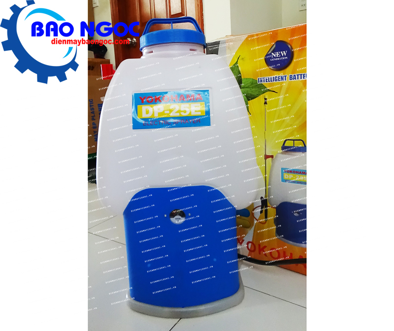 Máy phun thuốc chạy điện YOKOHAMA DP-25E - Máy phun thuốc trừ sâu