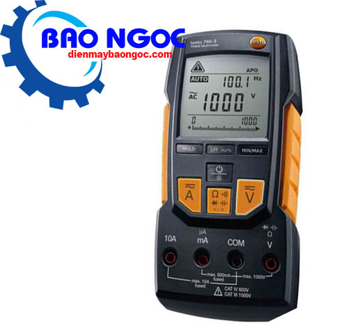 Máy đo điện kỹ thuật số đa năng testo 760-3