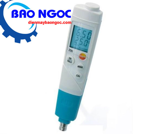 Máy đo pH/°C testo 206-pH3