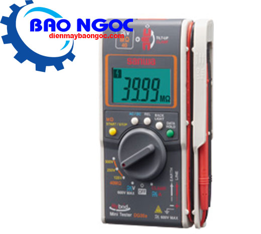 Ampe kìm kết hợp đo điện trở cách điện Sanwa DG35A - 