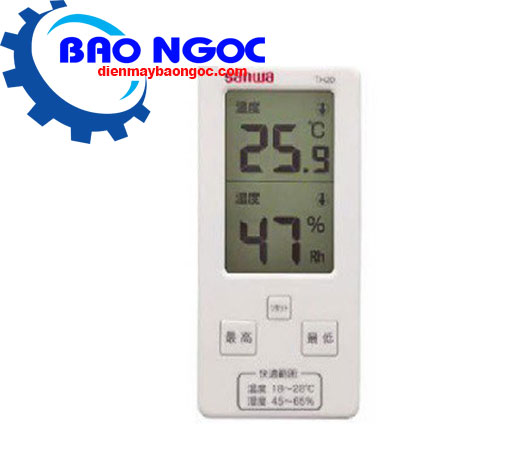 Đồng hồ đo nhiệt độ / độ ẩm Sanwa TH20