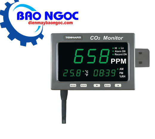 Máy đo khí CO2 nhiệt độ Tenmars TM-186D