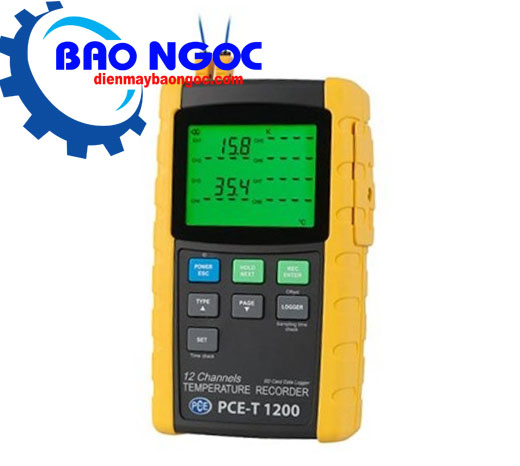 Máy đo nhiệt độ tiếp xúc PCE-T1200 - 