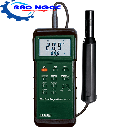 Máy đo nồng độ oxy hòa tan và nhiệt độ Extech - 407510