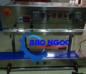 Máy hàn miệng túi dạng đứng FRM-980 có in date - Máy hàn miệng túi