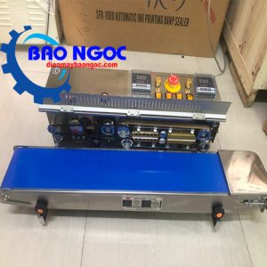 Máy hàn miệng túi liên tục có in date SFR 1000 - Máy hàn miệng túi