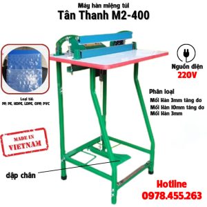 Máy hàn miệng túi M2-400 mm