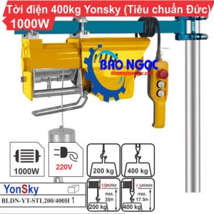 Máy tời điện BLDN-YT-STL200/400 - Máy tời điện