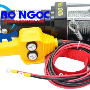 Máy Tời Kéo Xe Winch 3000 lbs/24V - Máy tời điện