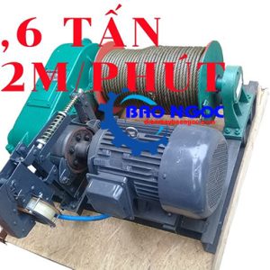 Tời kéo mặt đất KENBO JM 1,6 - 1,6 tấn 12m/phút - Máy tời điện