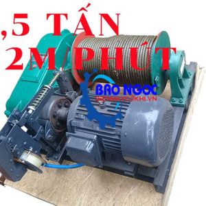 Tời kéo mặt đất KENBO JK1.5 - 1,5 tấn 22m/phút - Máy tời điện