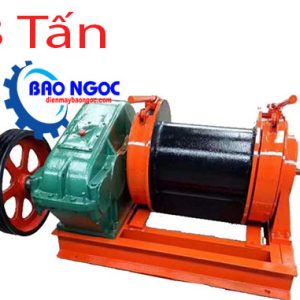 Tời kéo mặt đất 3 tấn chạy dầu Diesel - Máy tời điện