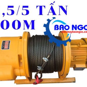 Tời kéo mặt đất KENBO 2500/5000 100M cáp - Máy tời điện