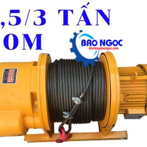 Tời kéo mặt đất KENBO 1500/3000 30M cáp - Máy tời điện