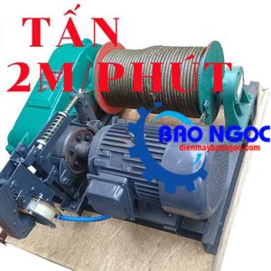Tời kéo mặt đất KENBO JK2 2 tấn 22m/phút - Máy tời điện