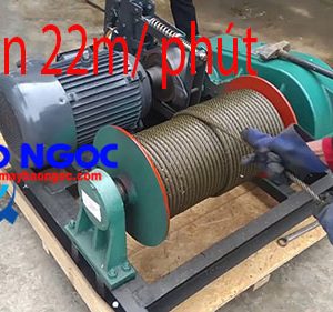 Tời kéo mặt đất KENBO JK1 1 tấn 22m/phút - Máy tời điện