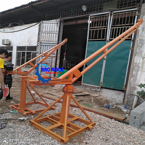 Cẩu xoay mini xây dựng 400kg - Máy tời điện